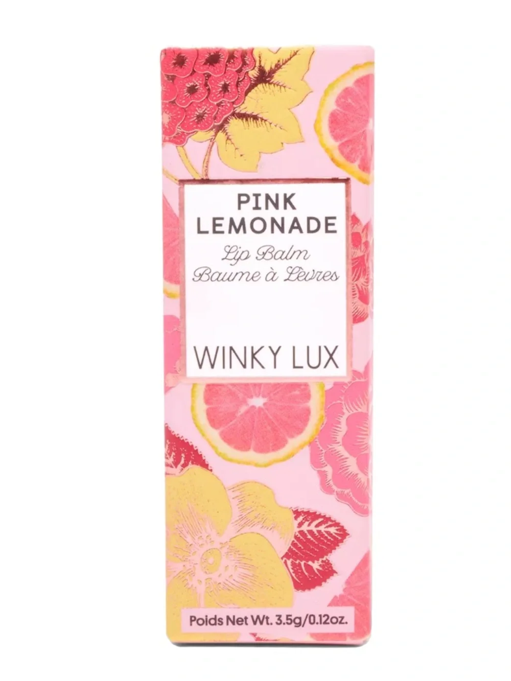 WINKY LUX Pink Lemonade Lip Balm 3:5g BRAND NEW IN BOX